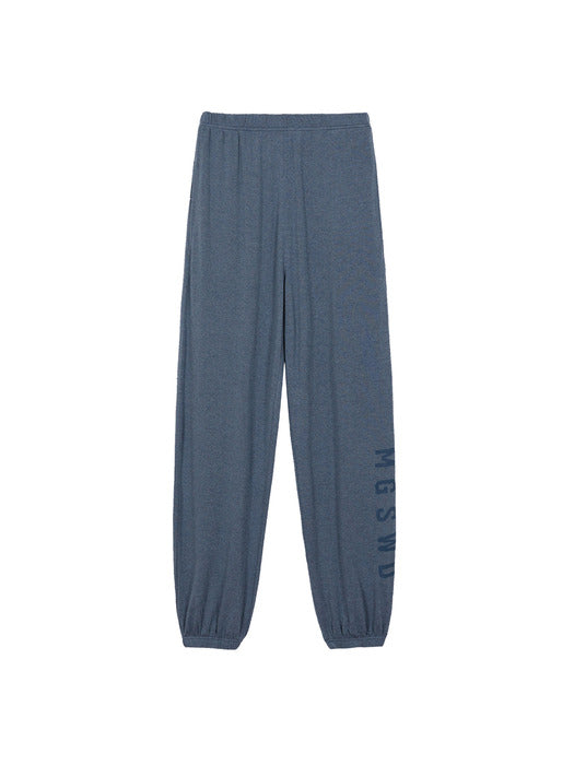 Margesherwood Jersey Banding Jogger Pants blue