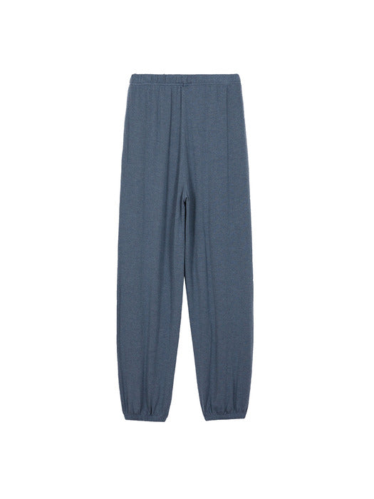 Margesherwood Jersey Banding Jogger Pants blue