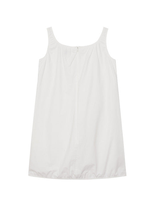OUTPOCKET MINI DRESS_off white