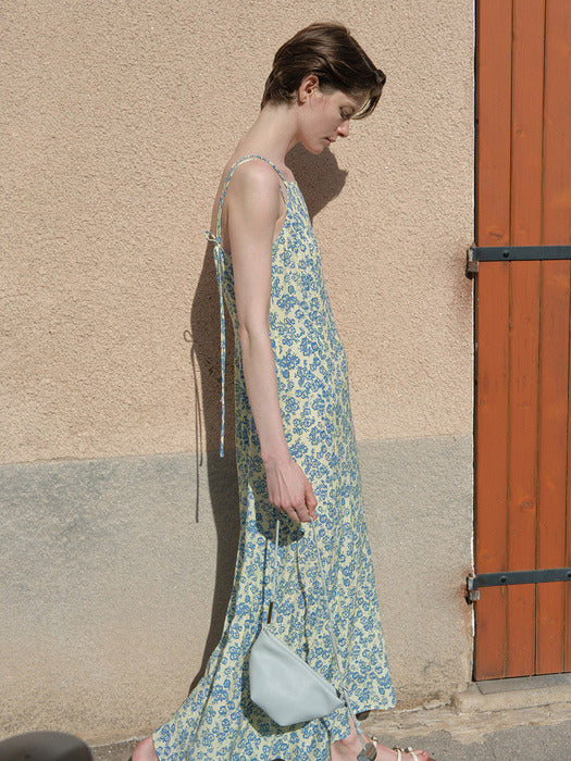 Loeuvre Double String Sleeveless Dress