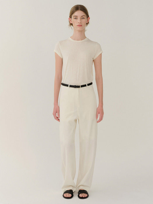 Kindersalmon Jersey Top Ivory