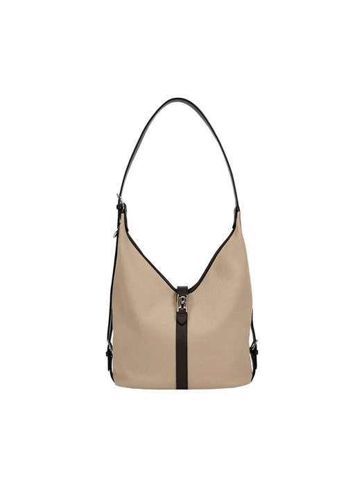 [vunque] [Favorite Pick] Toque Hola Hobo M (Medium) Beige