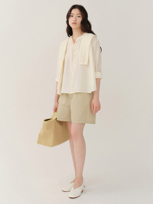 Kindersalmon Edel Stitch Leather Flat White
