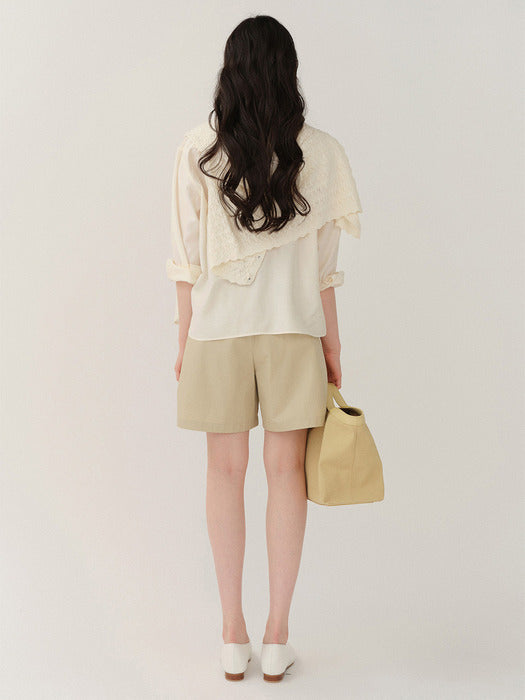 Kindersalmon Edel Stitch Leather Flat White