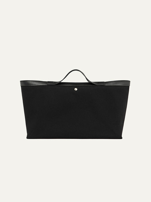 Kindersalmon Posell Canvas Tote Bag Black