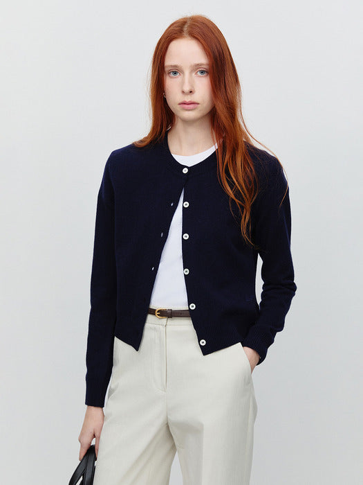 [dunst] D-BUCKLE THIN LEATHER BELT ESPRESSO_UDBE4E207W2