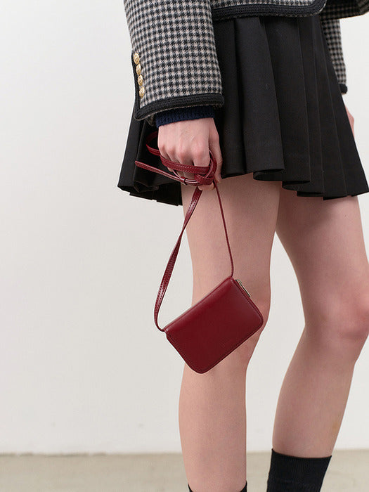 Dunst Essential Mini Card Bag Burgundy