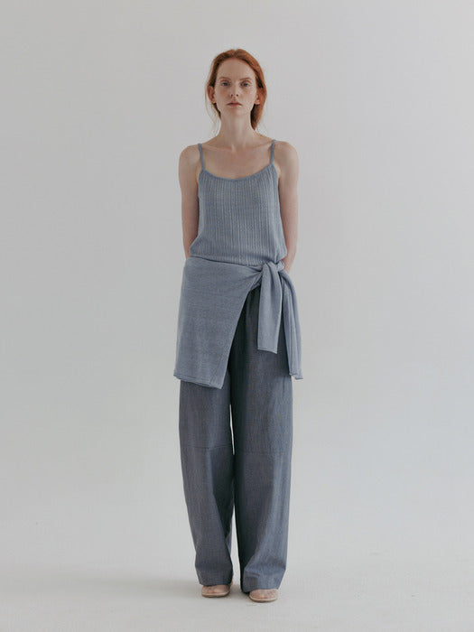 [moia] stripe cl pants (navy)