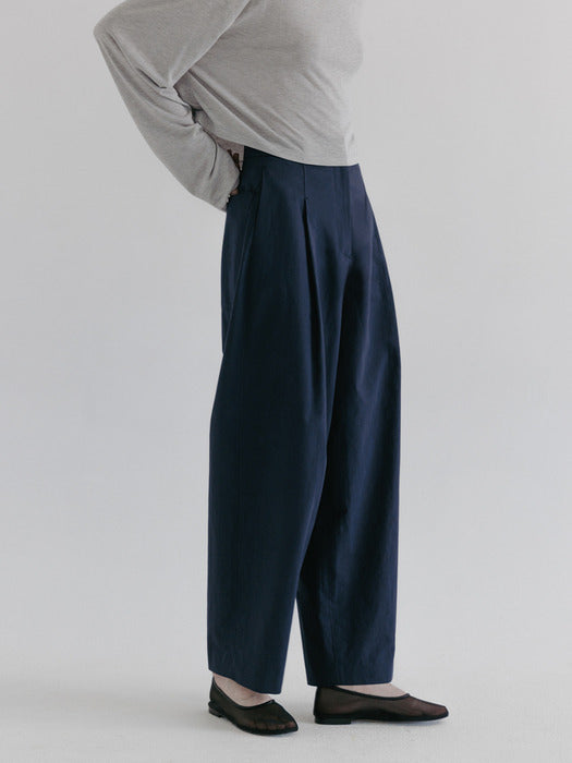 [moia] wide cl pants (navy)