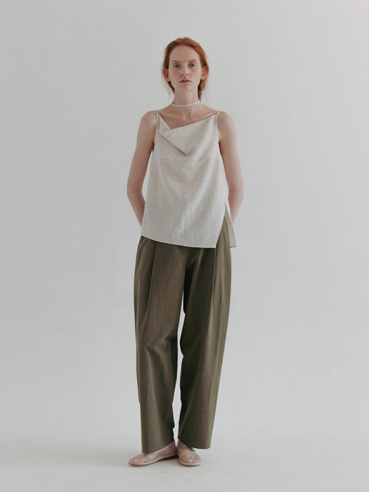 [moia] wide cl pants (khaki)
