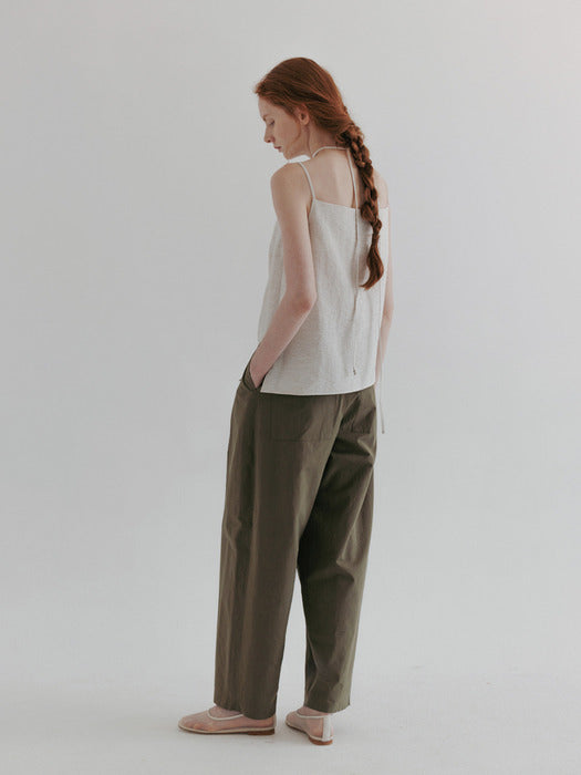 [moia] wide cl pants (khaki)