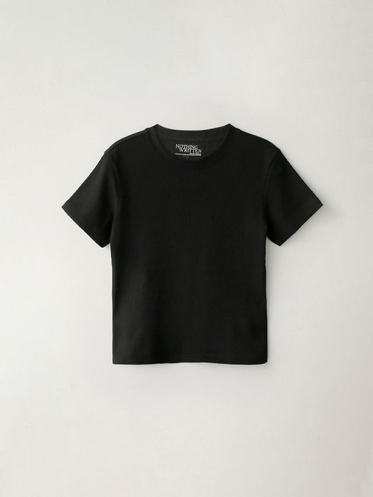 [nothing written] 90s t-shirt (Black)