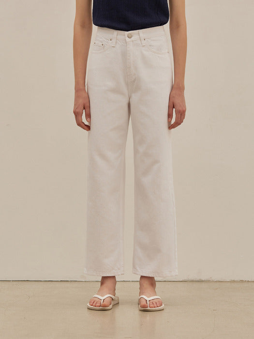Mango Maniplease Ocra White Jeans