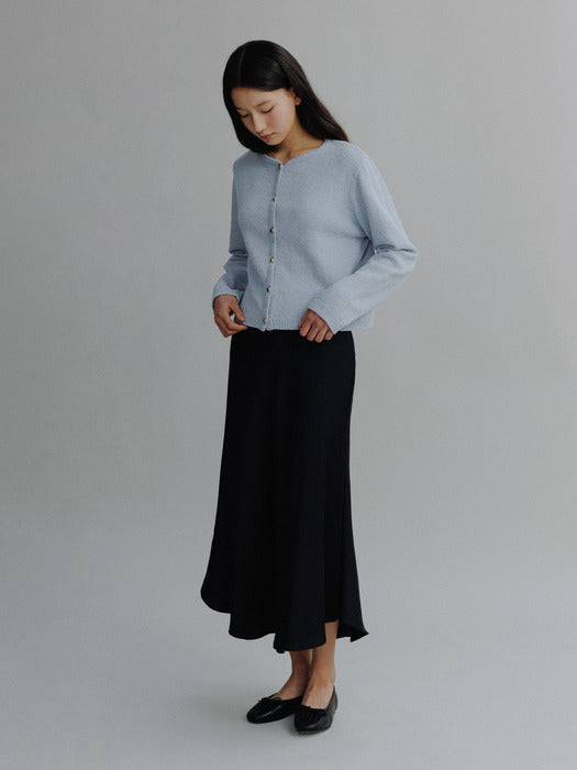 [Mango Maniplease] Shell Satin Skirt (3colors)