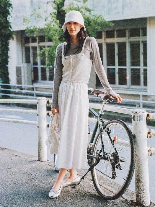 Mango Maniplease May Shirring Skirt