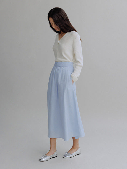 Mango Maniplease May Shirring Skirt