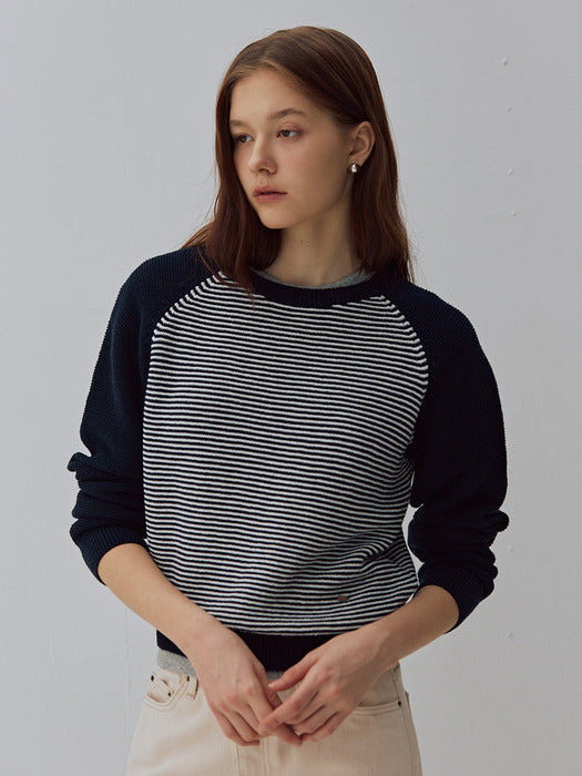 Wconcept_Mango_Maniplease Mango Maniplease Novan Stripe Knit
