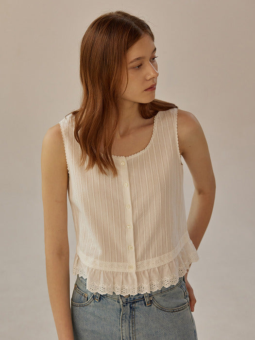 Wconcept_Mango_Maniplease Mango Maniplease Lacy Sleeveless