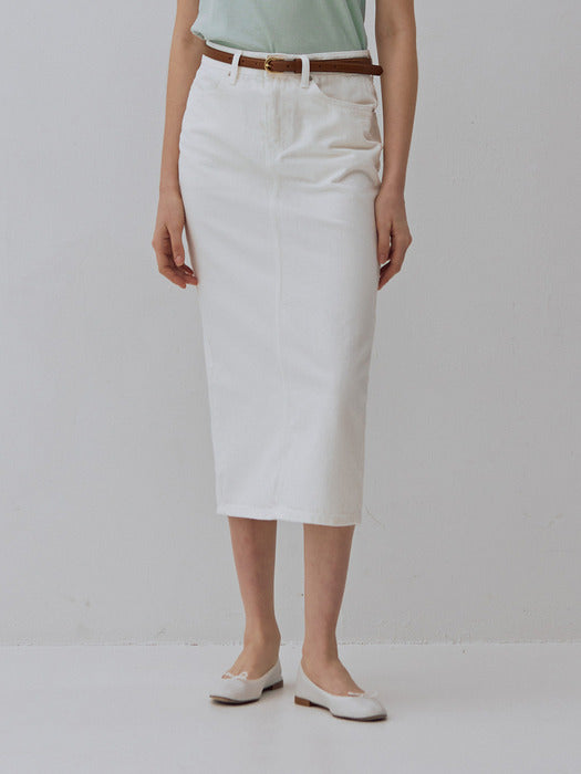 [wconcept_mango_maniplease] Jul Denim Skirt (2colors)