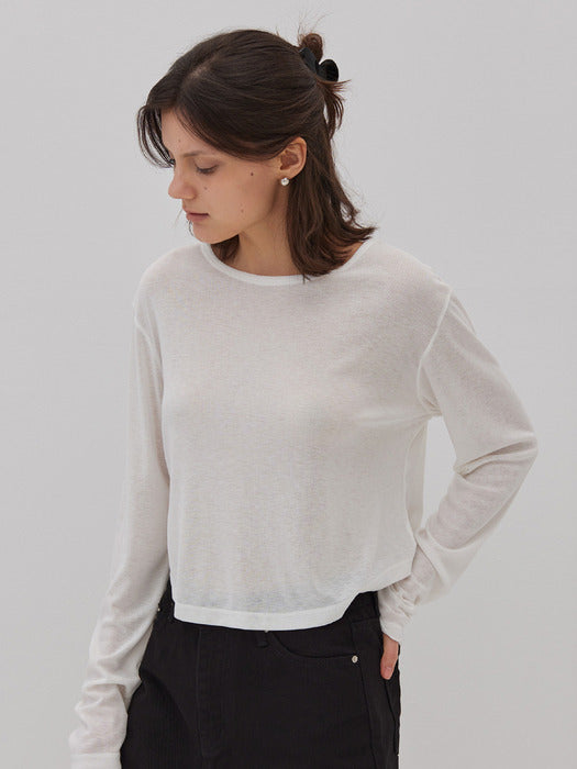 Mango Maniplease Olga Crop Tee