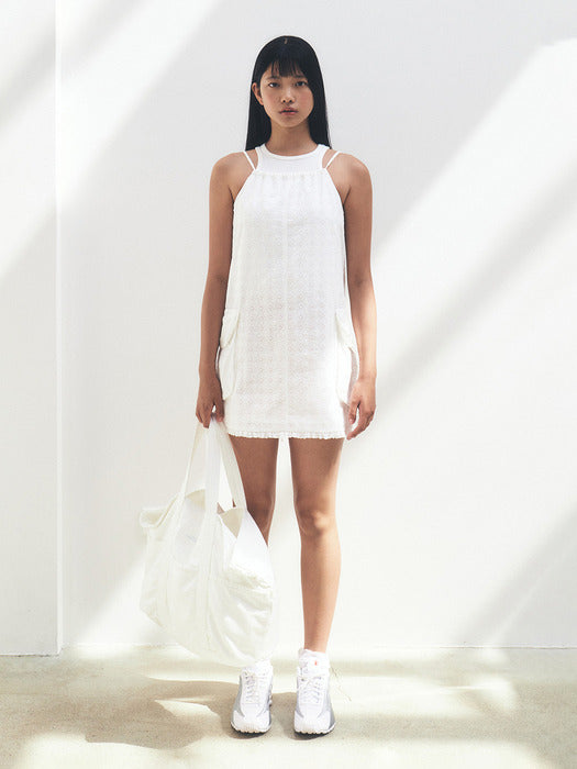 Grove Russell Lace One-Piece [WHITE]