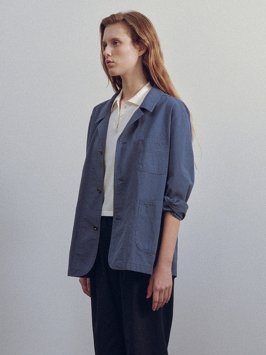 Nothing Written French work jacket (Vintage blue)