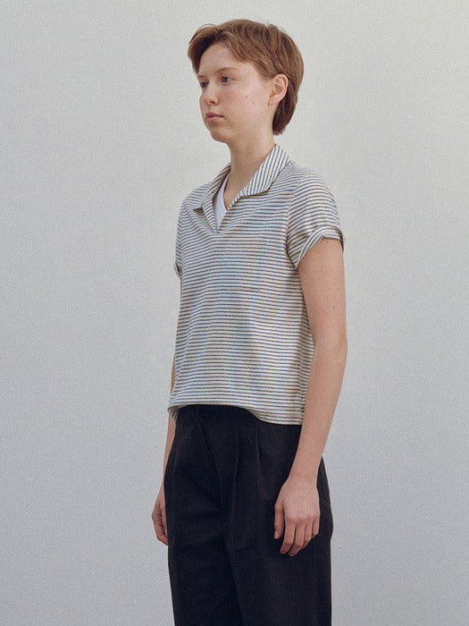 Elio pocket polo (Stripe)