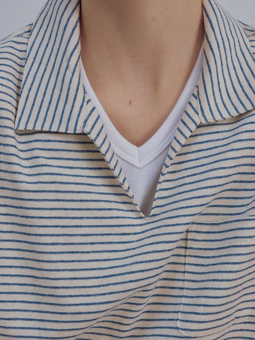 [nothing written] Elio pocket polo (Stripe)