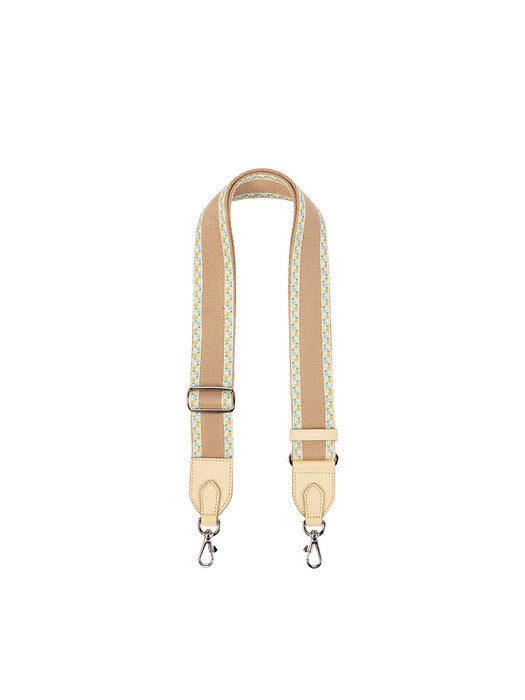 [vunque] Elegant Webbing Strap - Beige