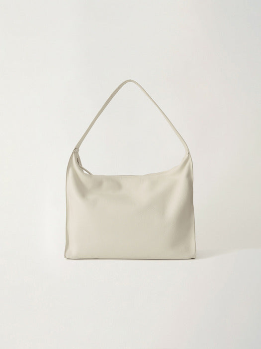 [nothing written] Pibi leather shoulder bag (Salt)