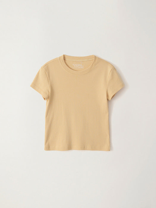 [nothing written] 90s t-shirt (Vanilla butter)