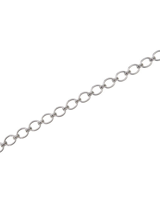 [vunque] Ring Metal Chain Strap Silver