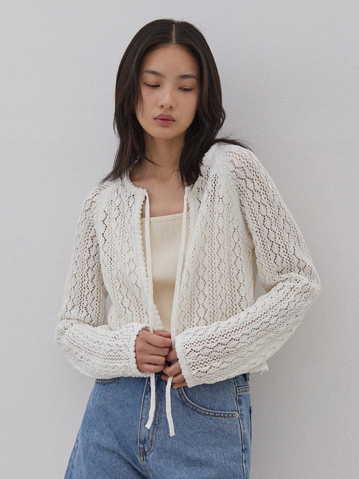 Mango Maniplease Croki Cardigan