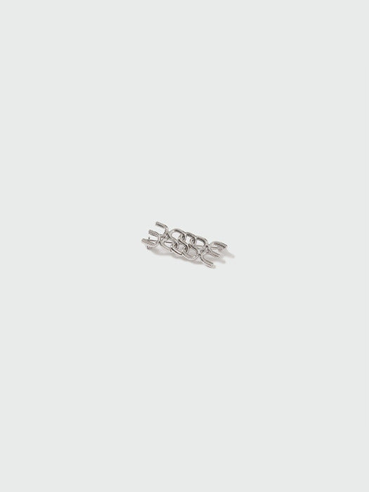 Eenk Zolie Symbol Brooch - Silver