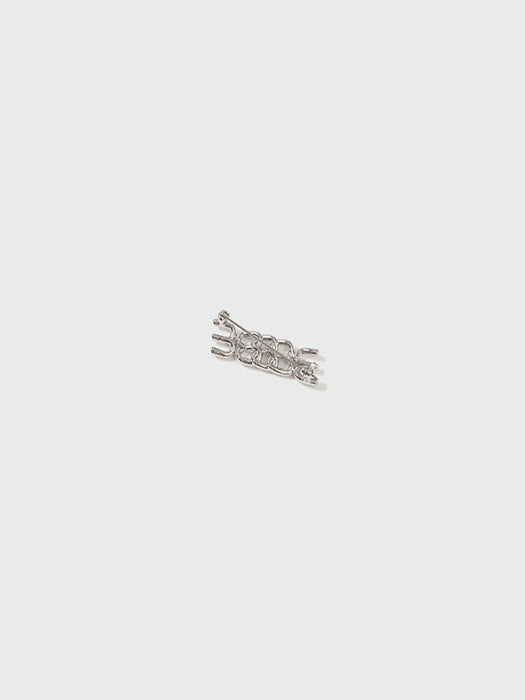 Eenk Zolie Symbol Brooch - Silver