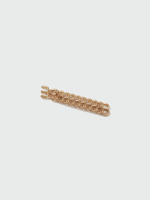 Eenk Zollie Chain Symbol Brooch - Gold