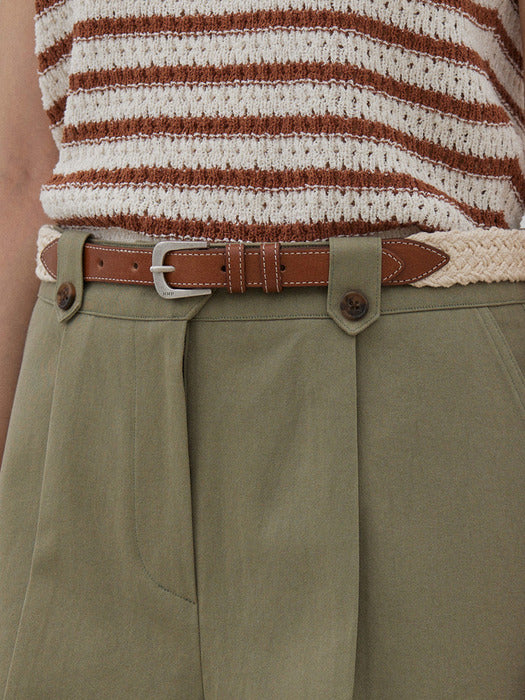 Mango Maniplease West Weaving Belt