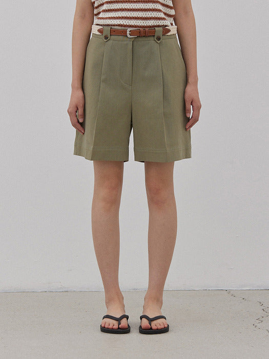Mango Maniplease Collma Pintuck Shorts