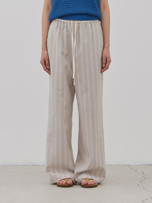 Mango Maniplease Peru Stripe Pants