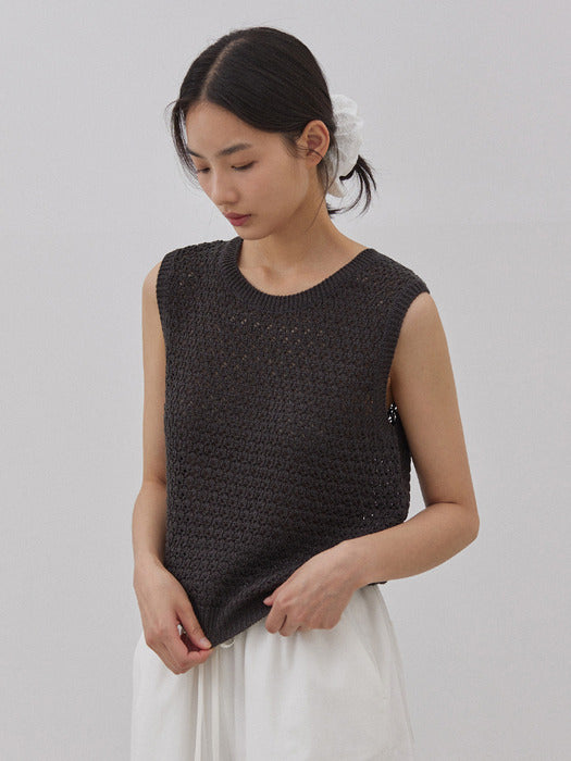 Wconcept_Mango_Maniplease Mango Maniplease Nust Knit Sleeveless