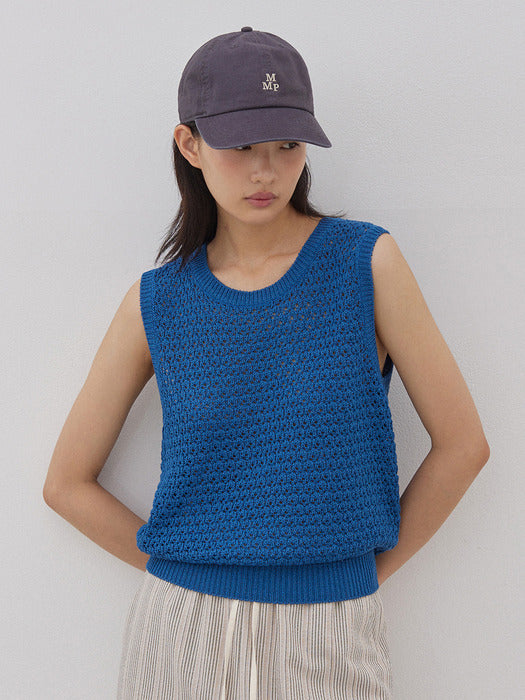 [wconcept_mango_maniplease] Nust Knit Sleeveless (3colors)