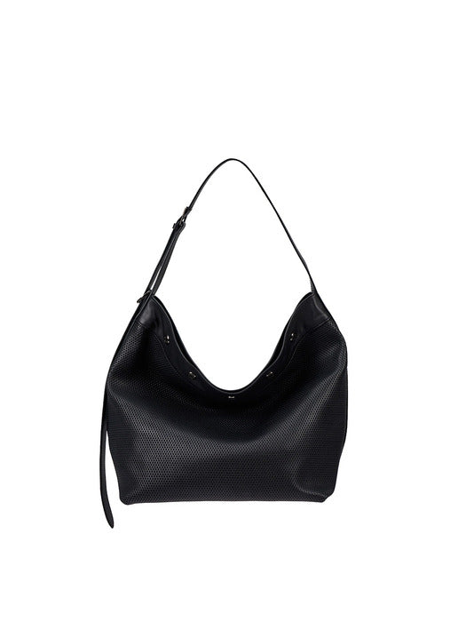 [vunque] [Pick of the Season] Perfect Button-Up Net Hobo Bag (Large) - 2 Colors