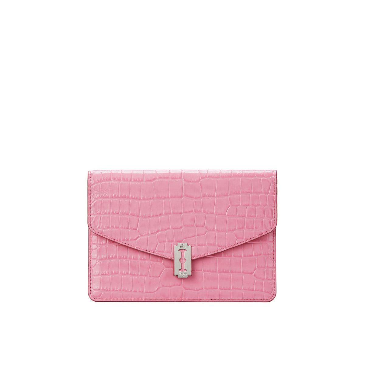 Vunque Occam V Slim Pouch Croco Candy Pink