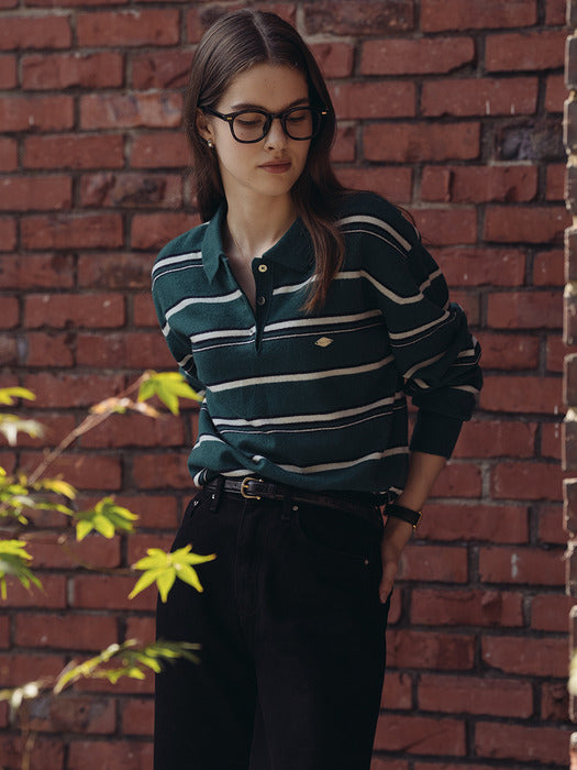 [TILLIDIE] 18mm D-buckle croc leather belt_2color