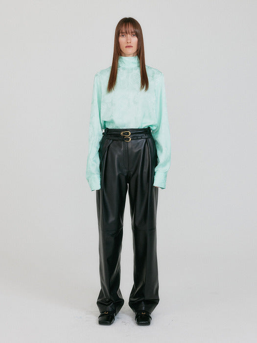 Eenk Znow High Neck Shirt - Mint
