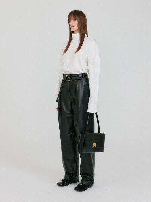 Eenk Znow High Neck Shirt - White