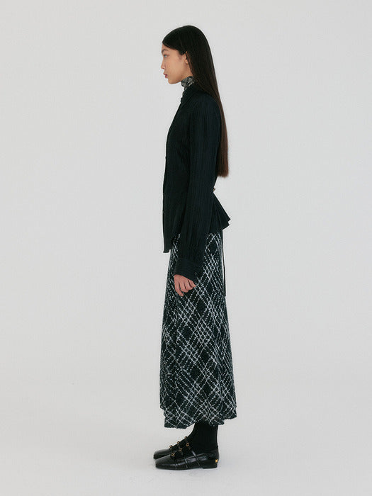 Eenk Zemma Belted Shirt - Black