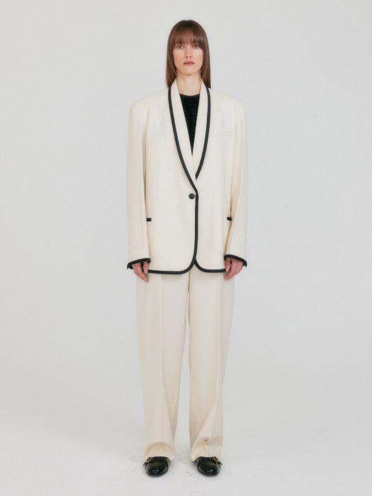 Eenk Zova Tapered Pants - Ivory