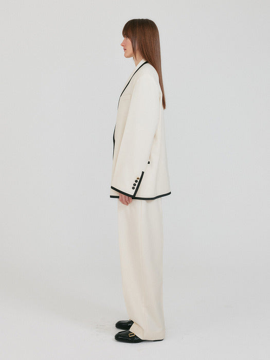 Eenk Zova Tapered Pants - Ivory