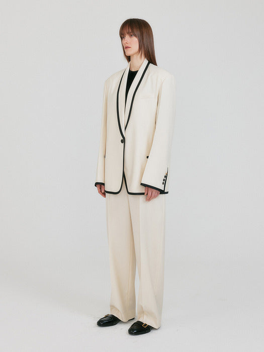 Eenk Zova Tapered Pants - Ivory